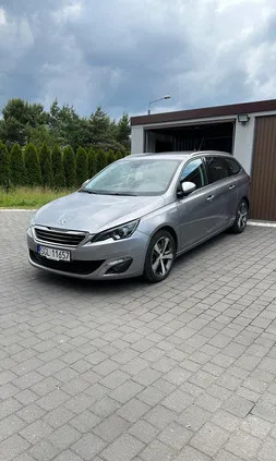 samochody osobowe Peugeot 308 cena 40000 przebieg: 205000, rok produkcji 2015 z Gliwice